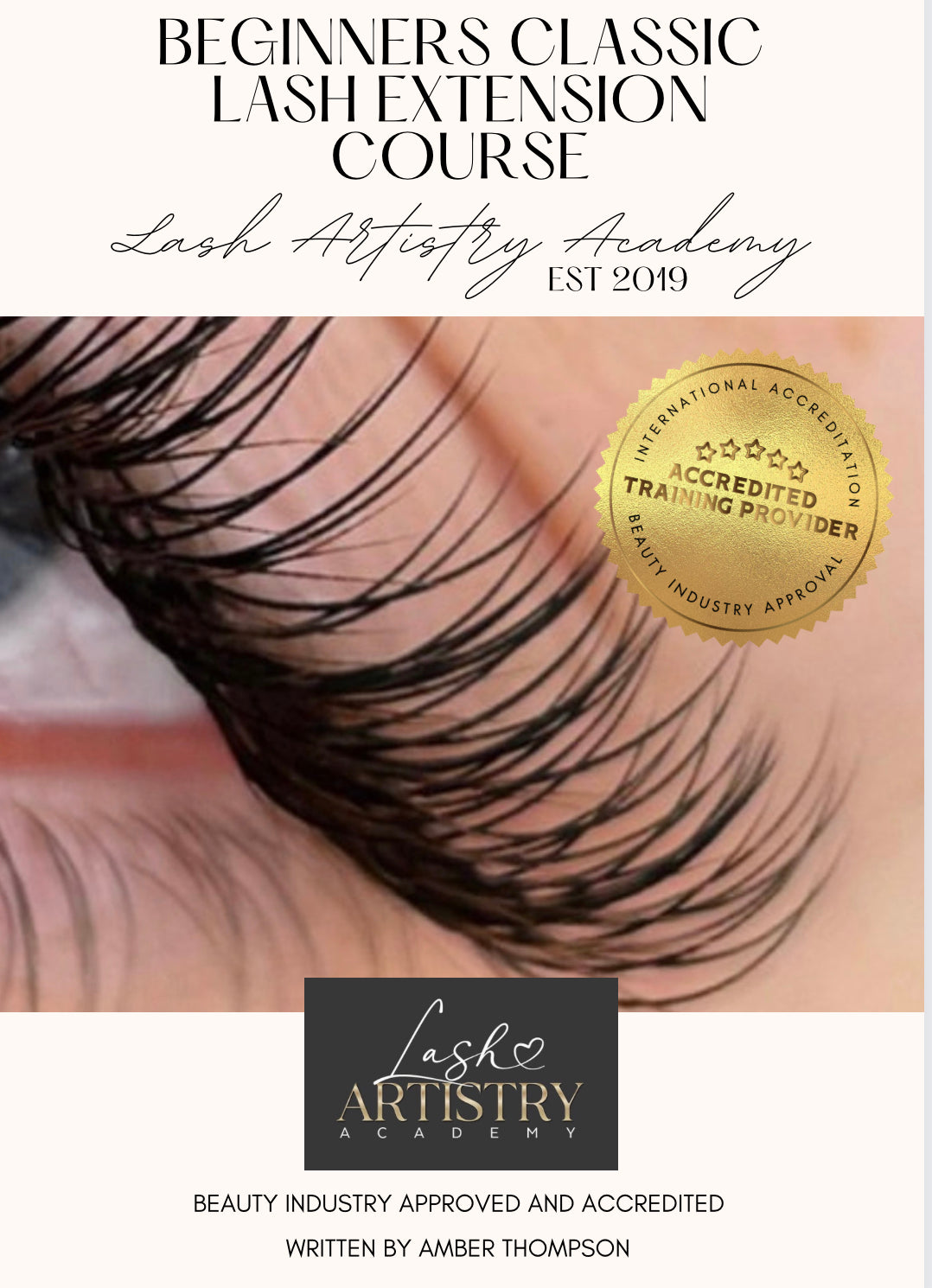 Beginners classic lash extension course